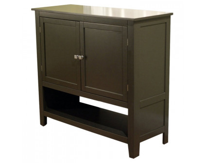 FaFurn - Sideboard Buffet with Bottom Storage Shelf in Espresso