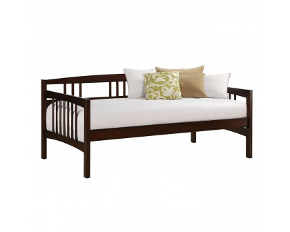 FaFurn - Twin Size Daybed Frame in Espresso, Wood