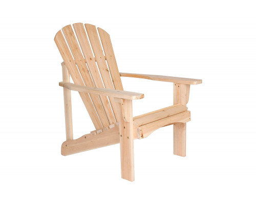 FaFurn - Ergonomic Natural Cedar Wood Adirondack Chair