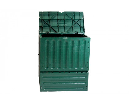 FaFurn - Outdoor Composting 110-Gallon Green Composter Recycle Plastic