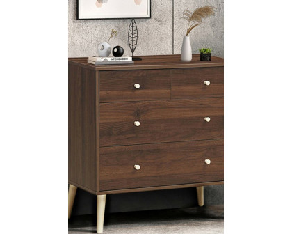 FaFurn - Modern Farmhome 4 Drawer Easy Glide Storage Dresser