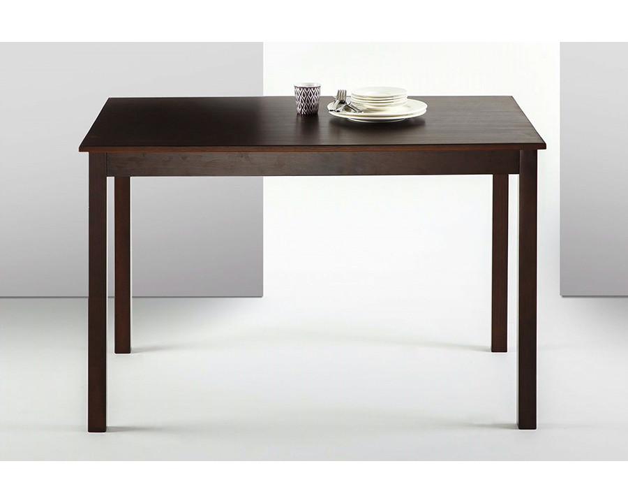 FaFurn - Classic 45 X 28 Inch Wooden Dining Table in Espresso Finish