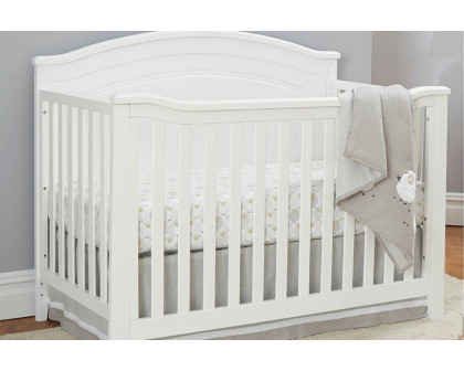 FaFurn - 3 Piece Crib Changing Station 6 Drawer Dresser Nursery Furniture Set White