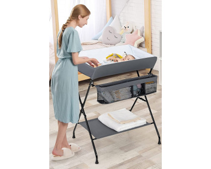 FaFurn - Folding Wide Nursery Diaper Baby Changing Table