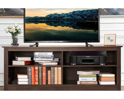 FaFurn™ Contemporary TV Stand For Up To 60-Inch TV - Espresso