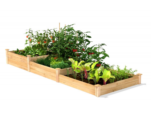 FaFurn Cedar Wood Raised Garden Bed - 3 Tier