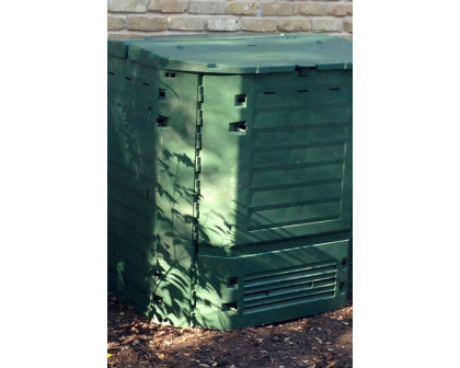 FaFurn - Heavy Duty Plastic 32-Cubic Ft. Home Compost Bin Compooster