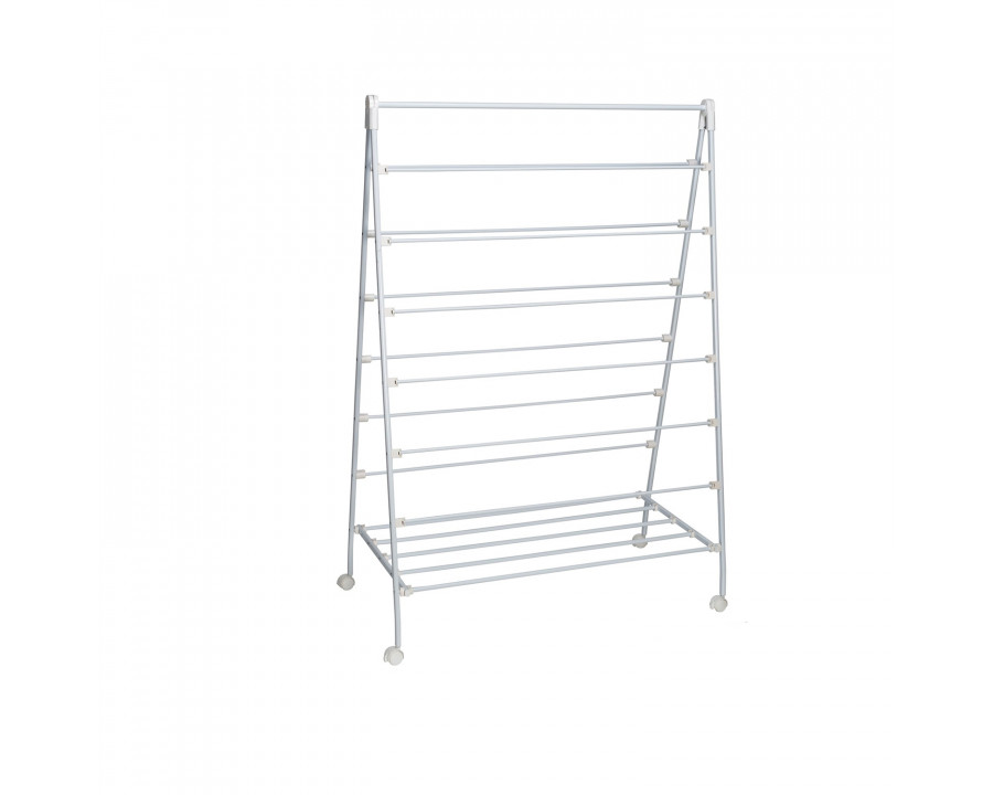 FaFurn - Foldable Clothes Drying Rack in White