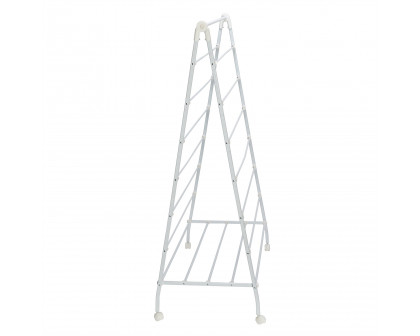 FaFurn - Foldable Clothes Drying Rack in White