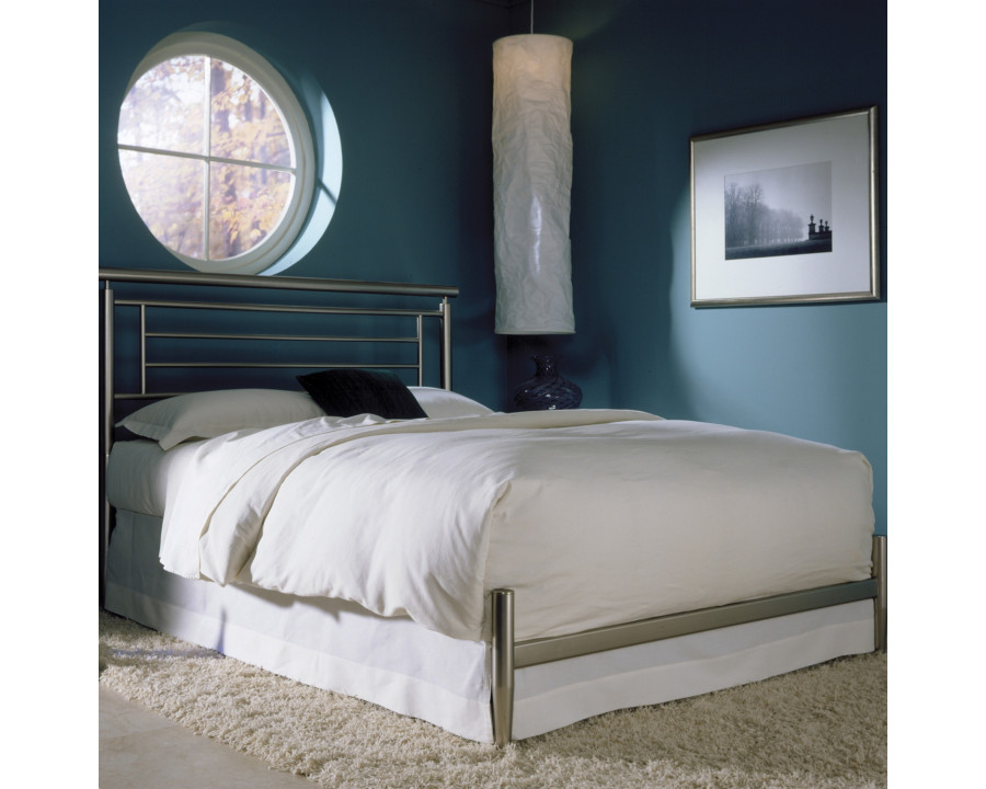 FaFurn - Queen Size Bed Base in Brushed, Metal