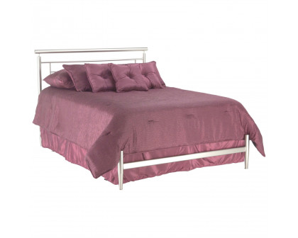 FaFurn - Queen Size Bed Base in Brushed, Metal