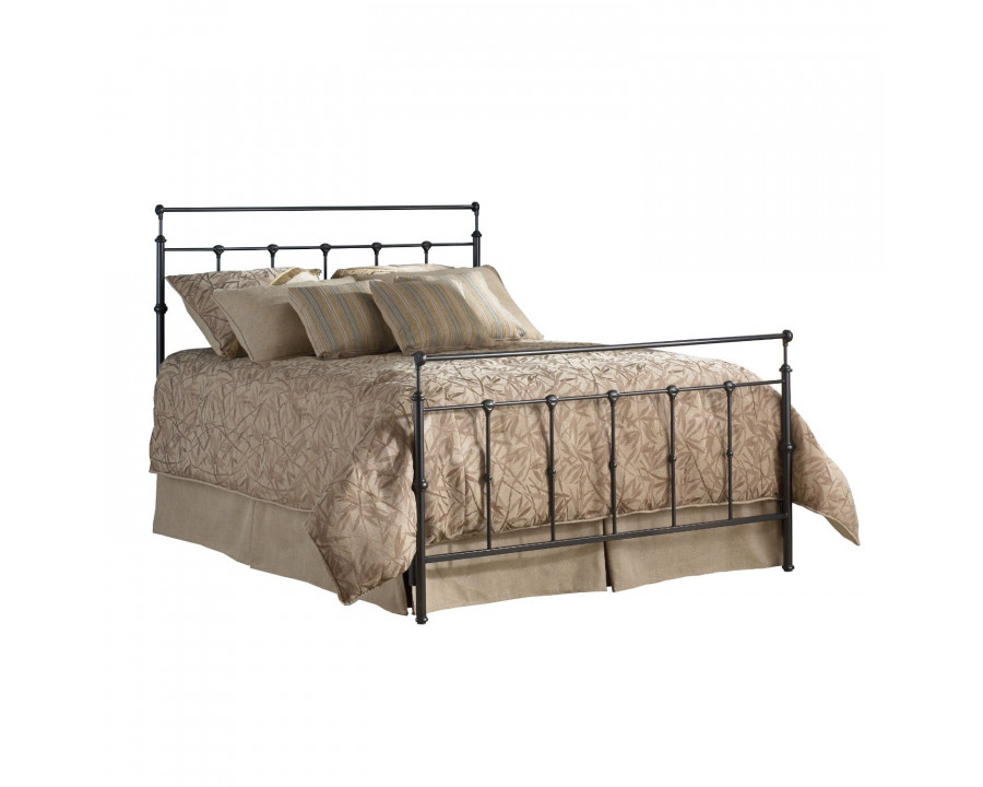 FaFurn - Full Size Bed Frame in Gold, Metal