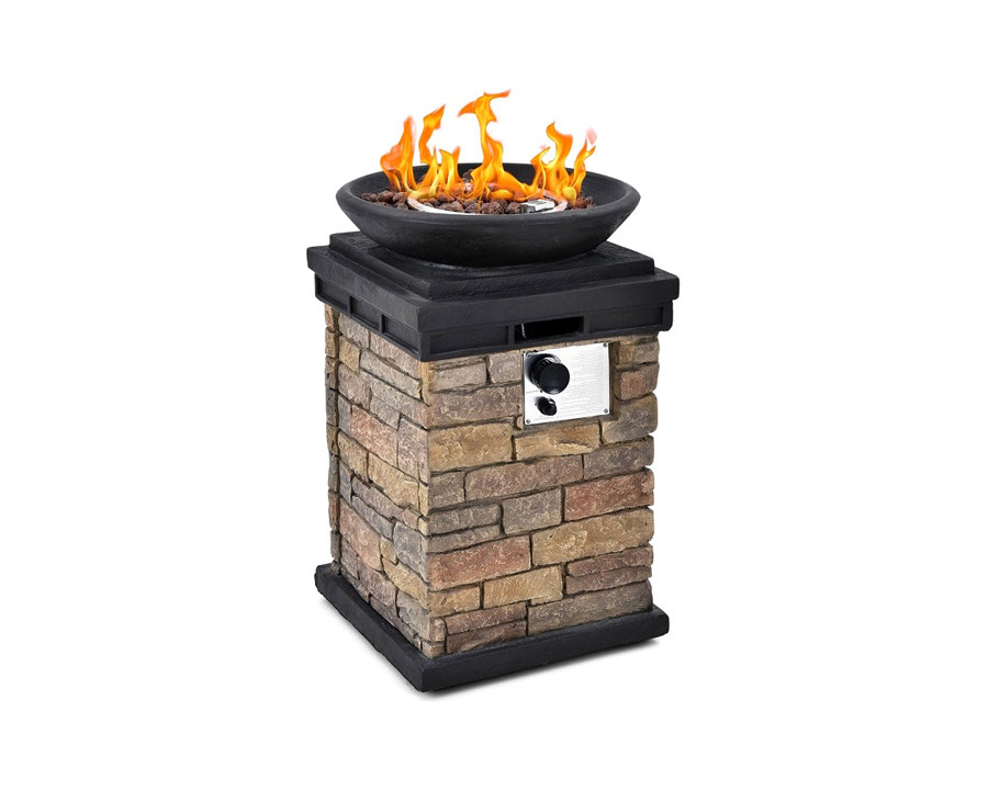 FaFurn - Outdoor Propane Fire Bowl Fire Pit Patio Heater