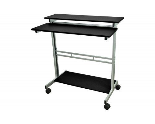 FaFurn Mobile Stand Up Computer Desk - 40"