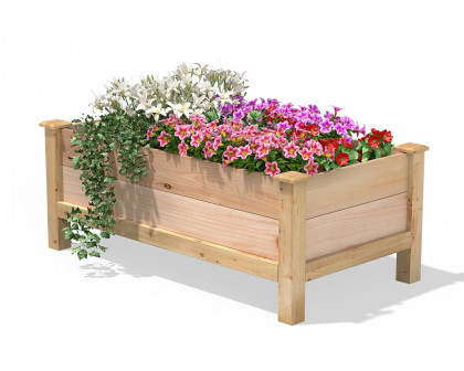 FaFurn Farmhouse Elevated Victory Garden Bed - 19-in