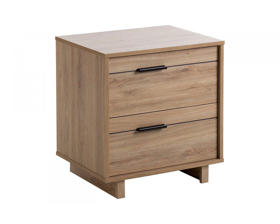 FaFurn - Modern Bedroom Nightstand in Wood Finish