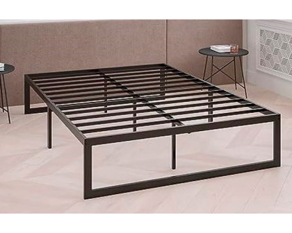 FaFurn Twin Size Platform Bed - Black, Metal