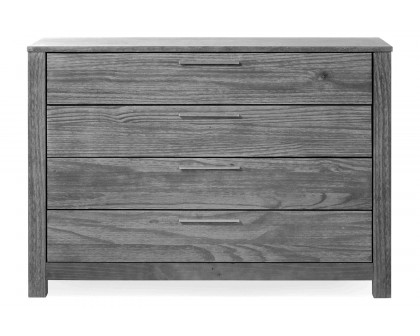 FaFurn - Farmhouse Traditional Rustic 4 Drawer Dresser