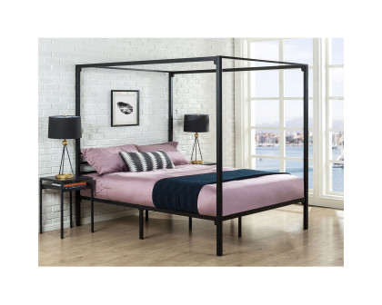 FaFurn - Modern Canopy Bed Frame