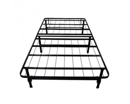 FaFurn - Full Size Platform Bed Frame in Black, Metal