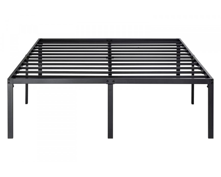 FaFurn - Metal Platform Bed Frame with Under-Bed Storage Space