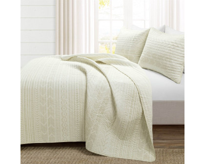 FaFurn - Scandinavian Reversible Quilt Set (SCIVBQS4385761)