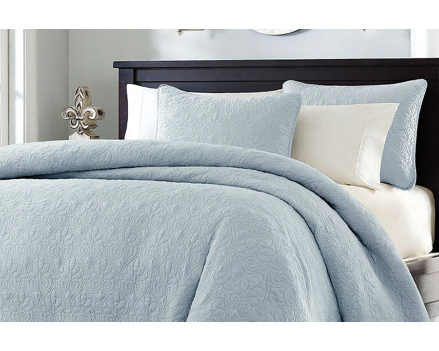 FaFurn - Quilted Bedspread Coverlet with 2 Shams