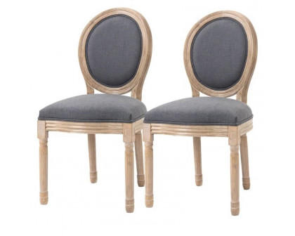 FaFurn - Set of 2 Vintage Dining Chairs