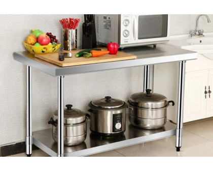 FaFurn - Commercial Kitchen Stainless Steel Work Table