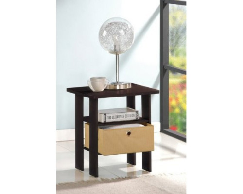 FaFurn - Nightstand in Espresso, Wood