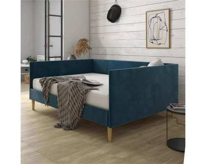 FaFurn - Modern Full Size Daybed in Navy Blue