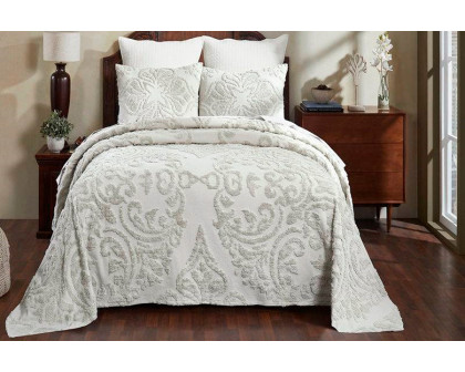 FaFurn - 3-Piece Coverlet Bedspread Set (COIVBS4528793)