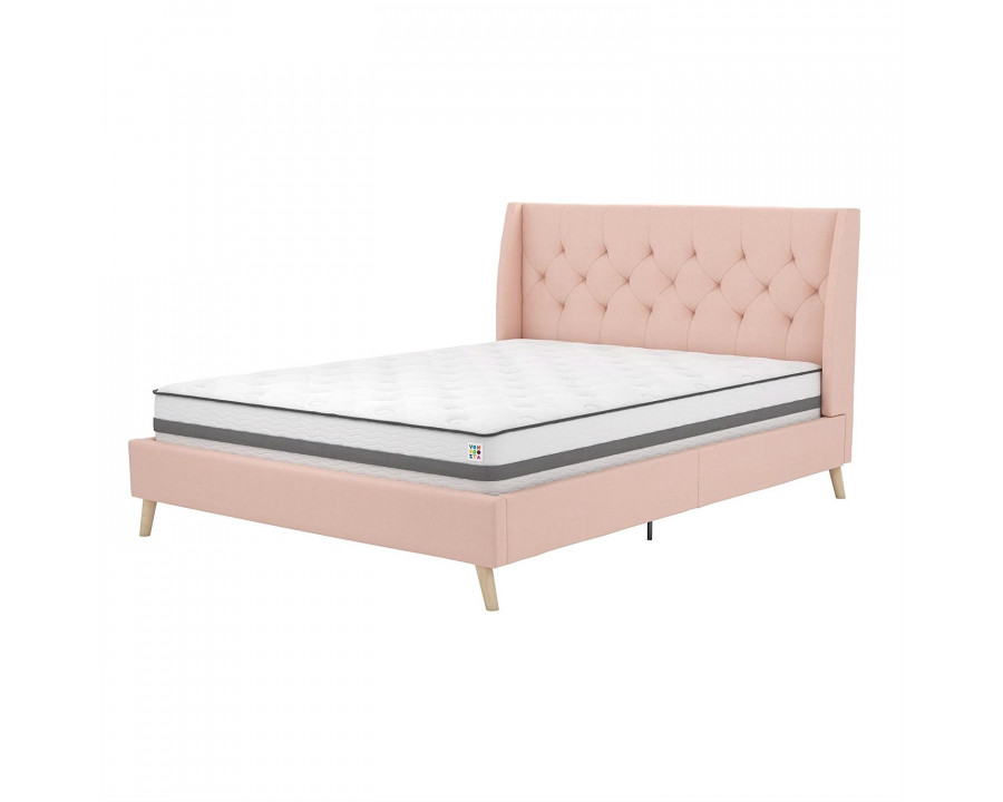 FaFurn Platform Bed Frame - Pink