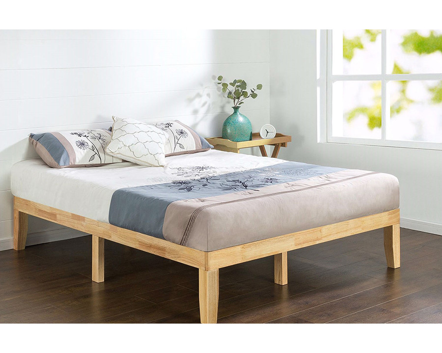 FaFurn Solid Wood Platform Bed Frame - Full Size