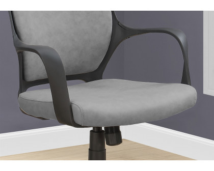 FaFurn - Ergonomic Adjustable Office Chair in Gray/Black