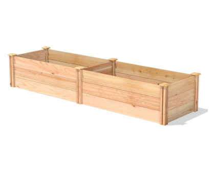 FaFurn - 2 Ft X 8 Ft Wood Raised Garden Bed