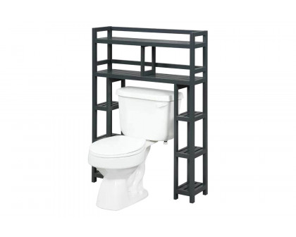 FaFurn - Solid Wood Over The Toilet Bathroom Storage Unit