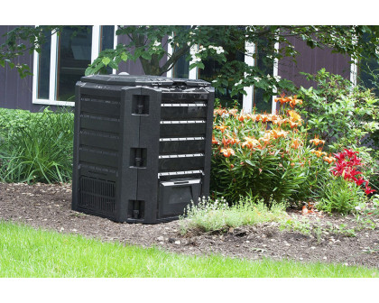 FaFurn Black Composter 100-Gallon Compost Bin For Home Composting