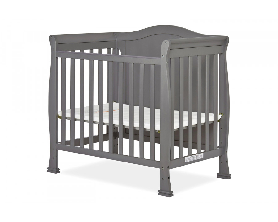 FaFurn - Solid Pine Wood 3-In-1 Convertible Baby Crib Daybed Toddler Bed