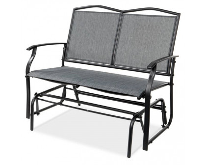 FaFurn - 2 Seater Swing Patio Loveseat with Armrests