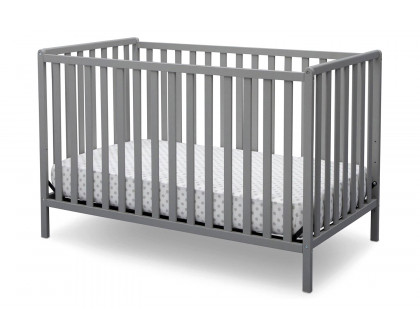 FaFurn 3-In-1 Modern Convertible Baby Crib Toddler Bed - Gray