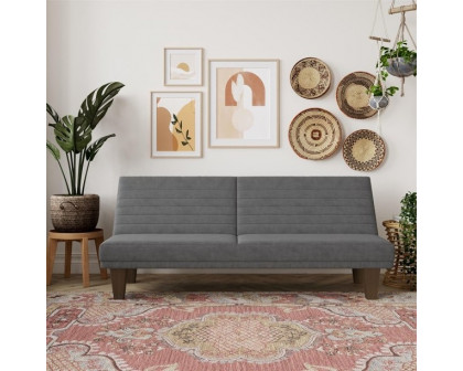 FaFurn - Modern Sleeper Sofa in Gray, Microfiber