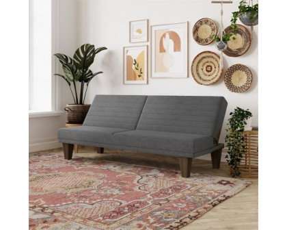 FaFurn - Modern Sleeper Sofa in Gray, Microfiber