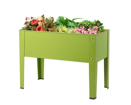 FaFurn - Garden Planter in Green, Steel