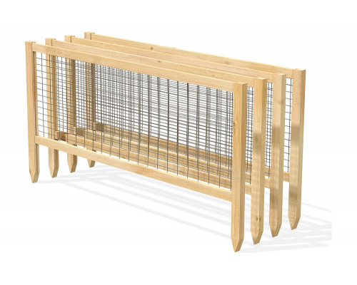 FaFurn - 4 Pack Cedar Garden Trellis Set