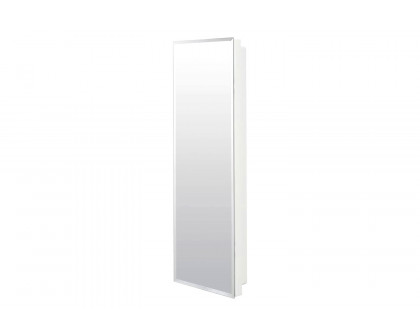 FaFurn - Narrow Bathroom Medicine Cabinet Frameless Mirror 12 X 36 Inch