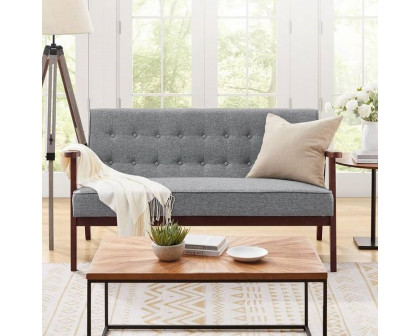 FaFurn™ Modern 2 Seater Loveseat - Gray