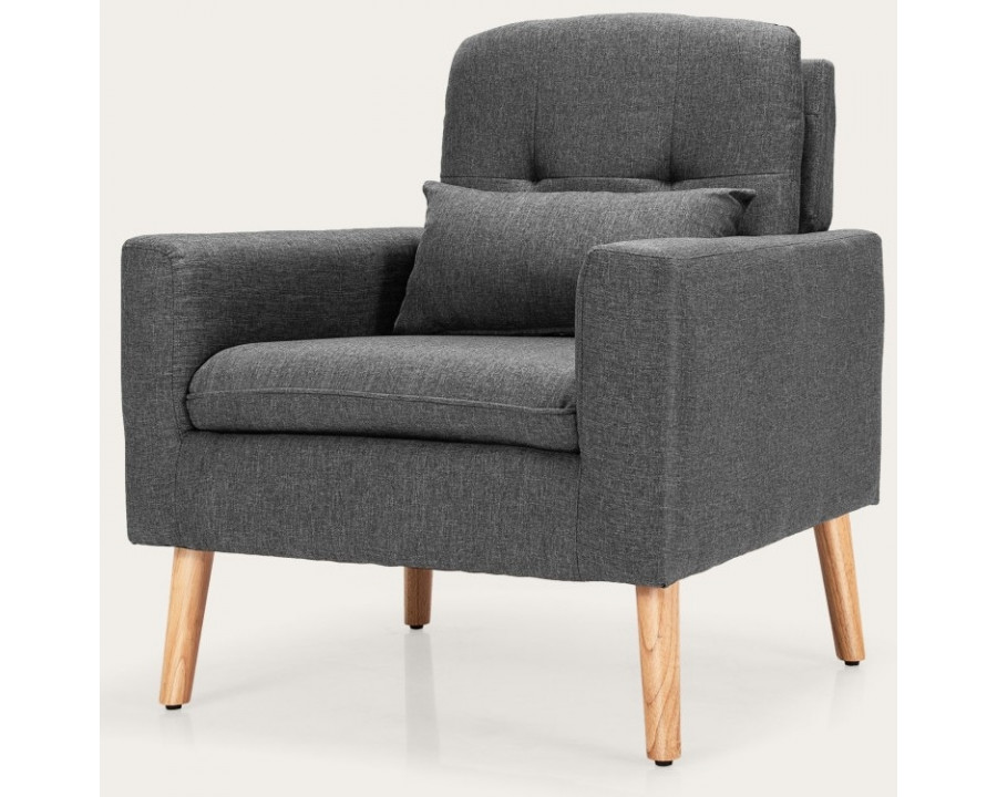 FaFurn - Modern Accent Chair with Pillow