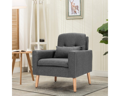 FaFurn - Modern Accent Chair with Pillow