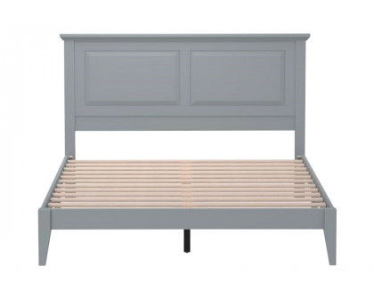 FaFurn - Traditional Platform Bed with Headboard (GRBETRAD1638742)